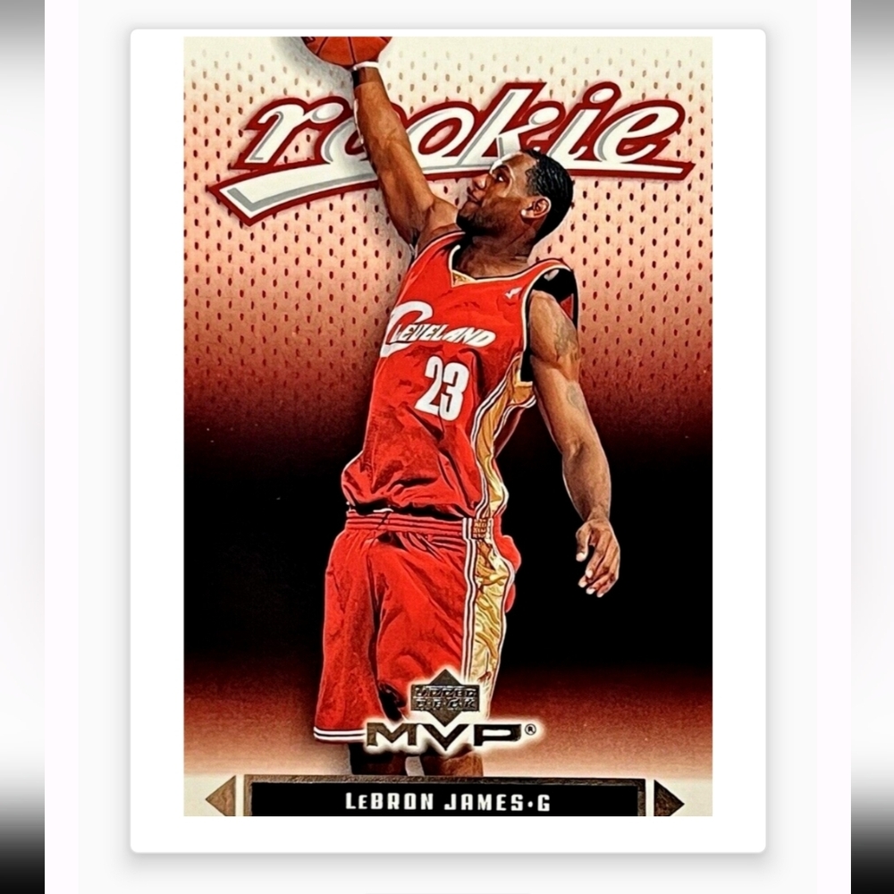 BRAND NEW!💯 LEBRON JAMES CLEVELAND CAVALIERS ROOKIE ULTRA GLOSSY 8.5x11 POSTER